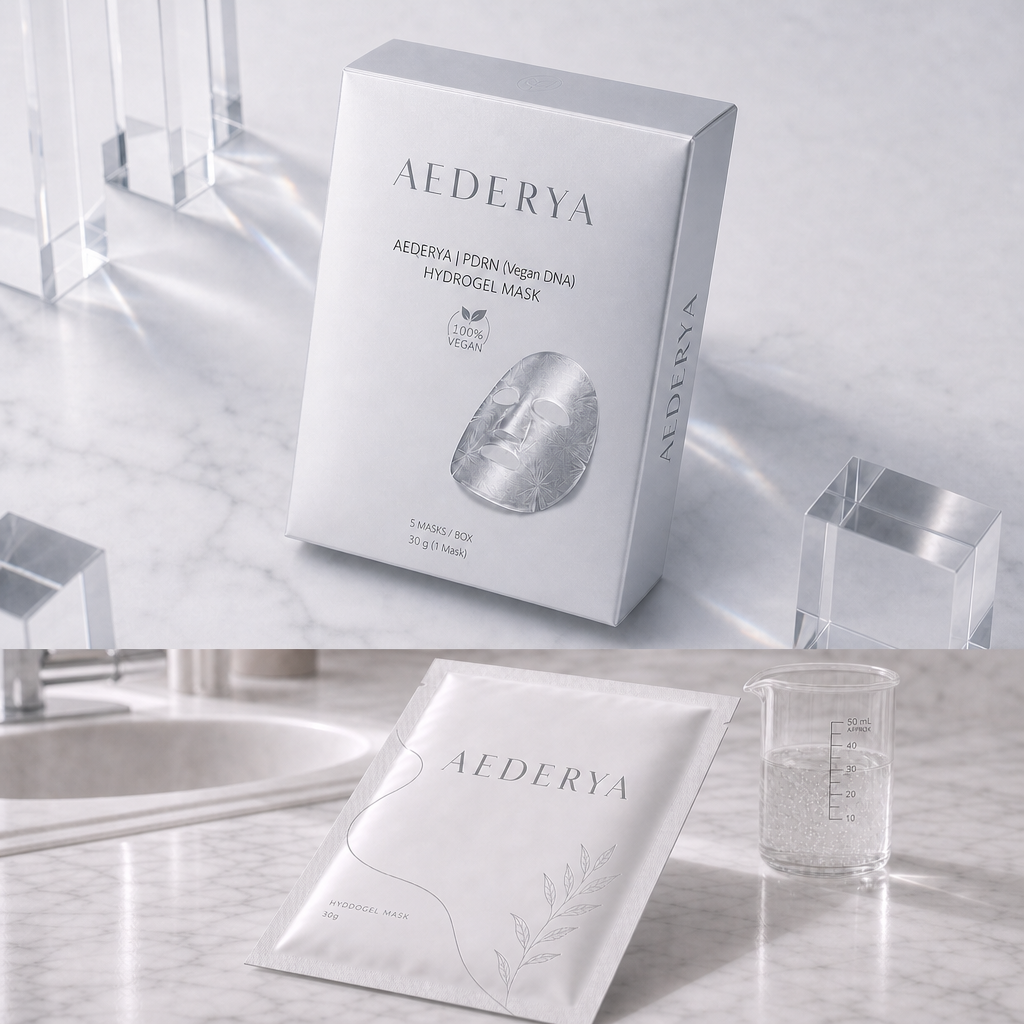 Aederya PDRN Intensive Hydrogel Mask | 5-Pack Treatment